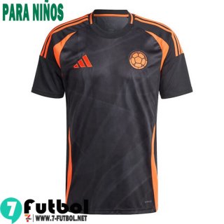 Colombia Camiseta Futbol Segunda Ninos 2024