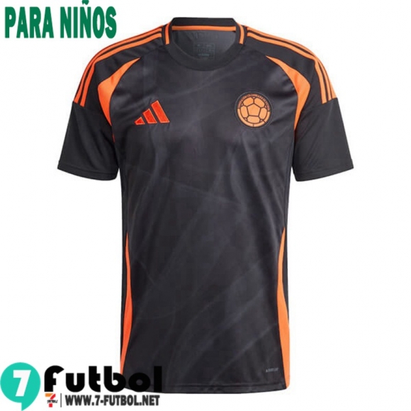 Colombia Camiseta Futbol Segunda Ninos 2024
