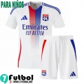 Olympique Lyon Camiseta Futbol Primera Ninos 24 25