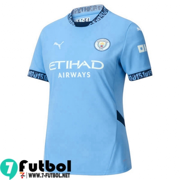 Manchester city Camiseta Futbol Primera Femenino 24 25