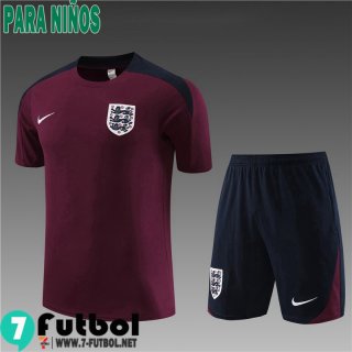 KIT : Inghilterra T Shirt Bambini 2024 2025 H02