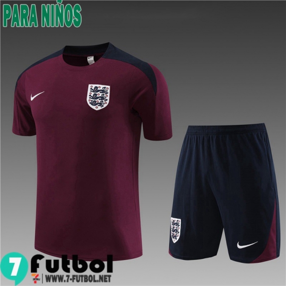 KIT : Inghilterra T Shirt Bambini 2024 2025 H02