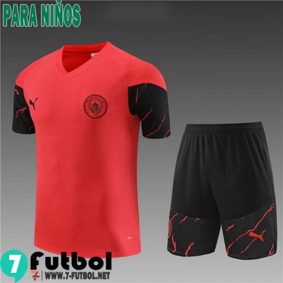 KIT : Manchester city T Shirt Bambini 2024 2025 H03