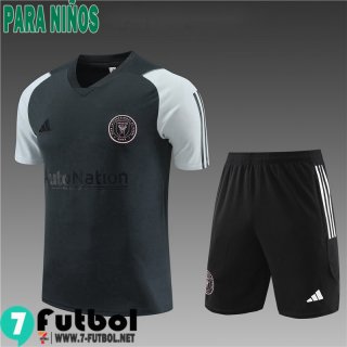KIT : Inter Miami T Shirt Bambini 2024 2025 H06