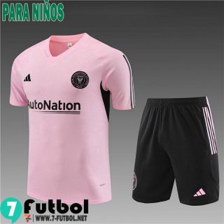 KIT : Inter Miami T Shirt Bambini 2024 2025 H07