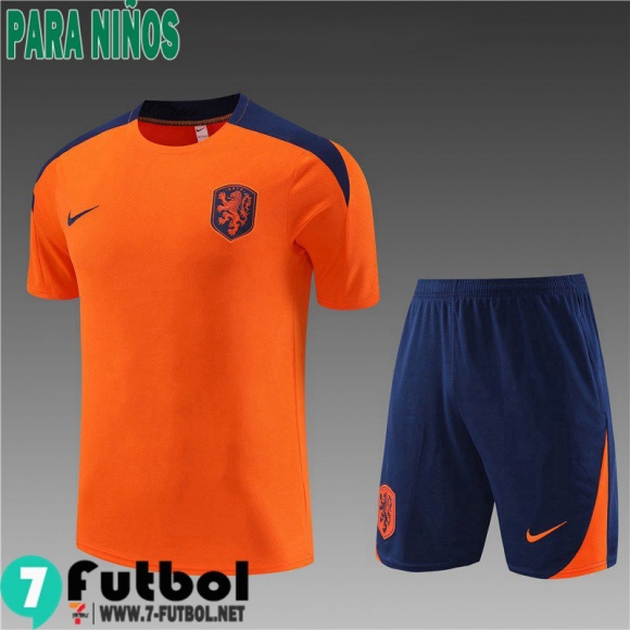KIT : The Tangerines T Shirt Bambini 2024 2025 H08