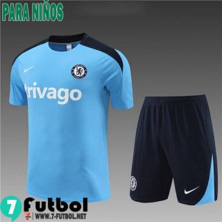 KIT : Chelsea T Shirt Bambini 2024 2025 H22