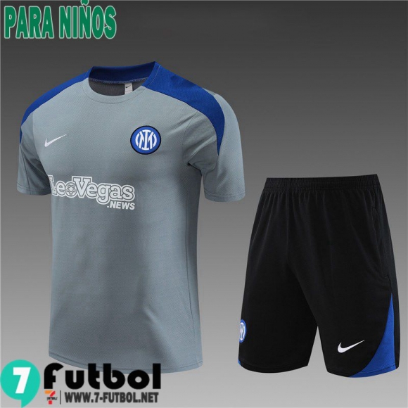 KIT : Inter milan T Shirt Bambini 2024 2025 H26