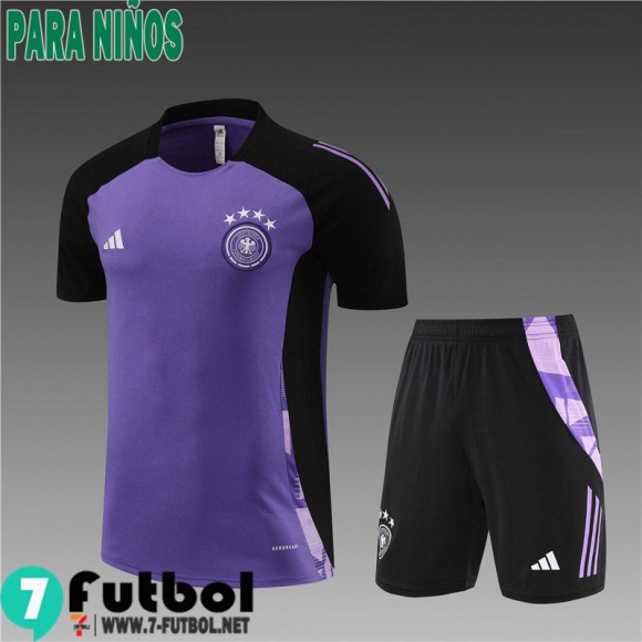 KIT : Alemania T Shirt Bambini 2024 2025 H44