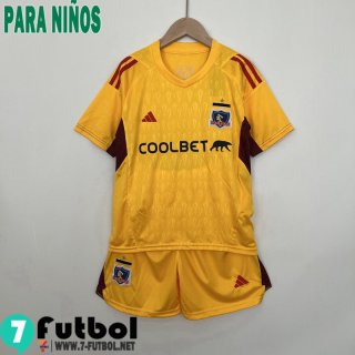 Camiseta Futbol colo colo Porteros Ninos 2023 2024 MK05