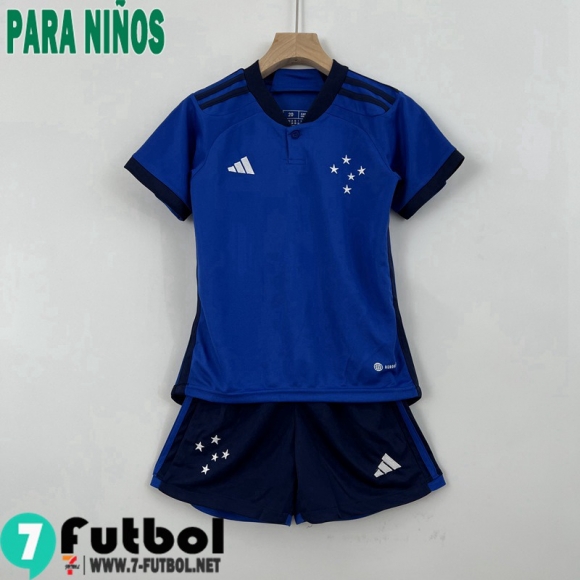 Camiseta Futbol Cruzeiro Primera Ninos 2023 2024 MK08