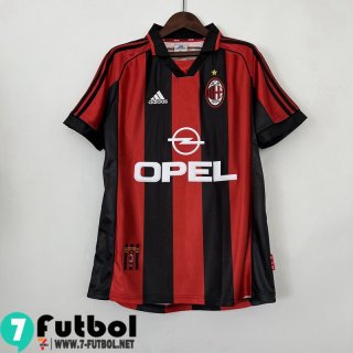 Retro Camiseta Futbol AC Milan Primera Hombre 98 99 FG245