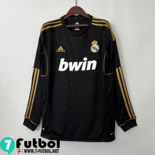 Retro Camiseta Futbol Real Madrid Segunda Hombre Manga Larga 11 12 FG249
