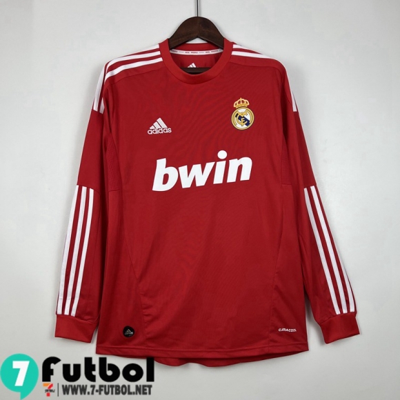 Retro Camiseta Futbol Real Madrid Segunda Hombre Manga Larga 11 12 FG259