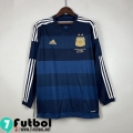 Retro Camiseta Futbol Argentina Segunda Hombre Manga Larga 2014 FG263