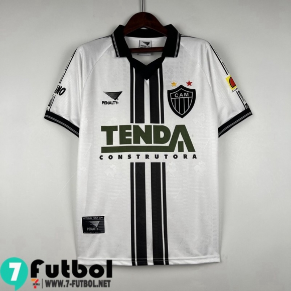 Retro Camiseta Futbol Atletico Mineiro Blanco Hombre 1997 FG279