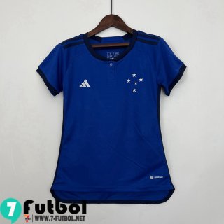 Camiseta Futbol Cruzeiro Primera Femenino 2023 2024 MW06