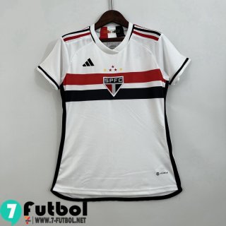 Camiseta Futbol Sao Paulo Primera Femenino 2023 2024 MW07