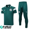 KIT: Polo Futbol Palmeiras Verde Hombre 2023 2024 PL665