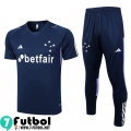 KIT: Polo Futbol Cruzeiro Azul marino Hombre 2023 2024 PL667