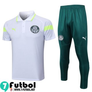 KIT: Polo Futbol Palmeiras Blanco Hombre 2023 2024 PL672