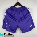 Pantalon Corto Futbol Cruzeiro Púrpura Hombre 2023 2024 P238