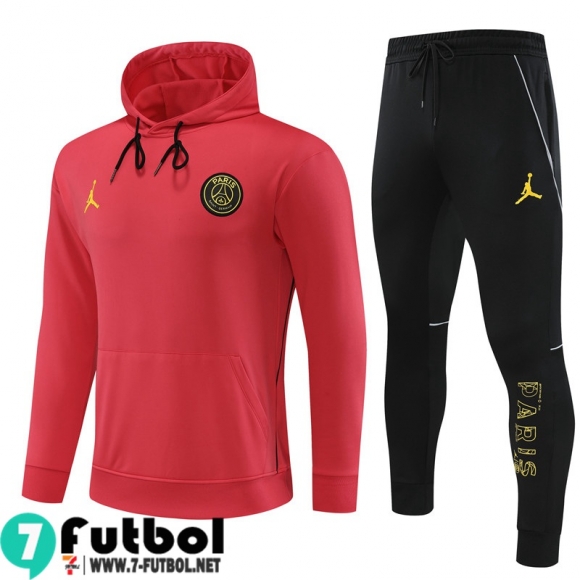 KIT: Sudaderas Deportivas PSG rojo Hombre 2023 2024 SW65