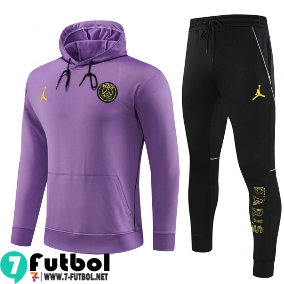 KIT: Sudaderas Deportivas PSG Púrpura Hombre 2023 2024 SW66