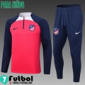 KIT: Chandal Futbol Atletico Madrid rojo Ninos 2023 2024 TK597