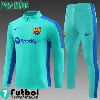 KIT: Chandal Futbol Barcelona Verde Ninos 2023 2024 TK611