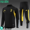 KIT: Chandal Futbol Juventus negro Ninos 2023 2024 TK622