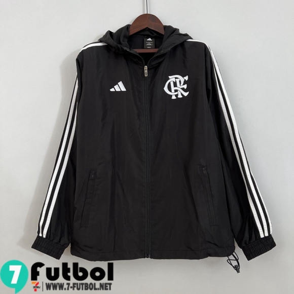 Chaqueta Cazadora Flamengo negro Hombre 2023 2024 WK386