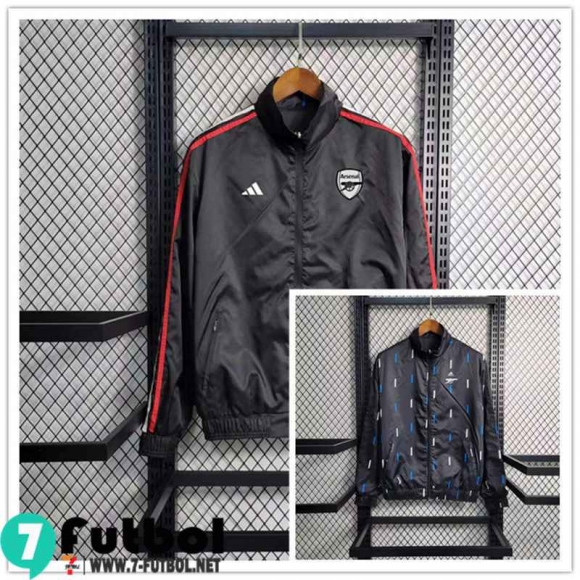 Chaqueta Cazadora Ropa Reversible Arsenal gris oscuro Hombre 2023 2024 WK435