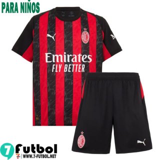 Camiseta Futbol AC Milan Primera Nino 25 26