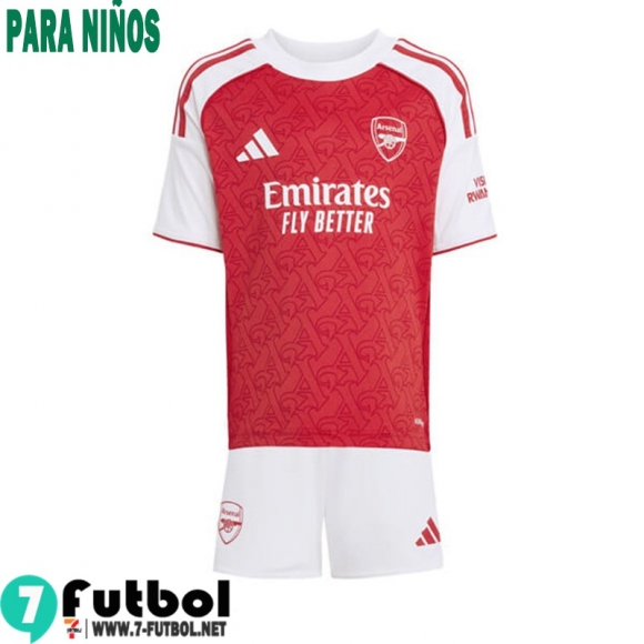 Camiseta Futbol Arsenal Primera Nino 25 26