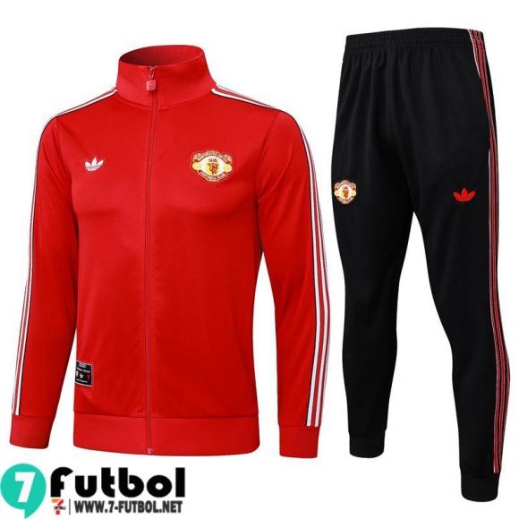 KIT: Chaquetas Deportivas Manchester United Hombre 25 26 B481