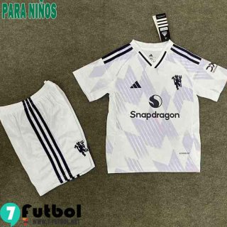 Camiseta Futbol Manchester United Segunda Nino 25 26