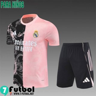 KIT: T Shirt Real Madrid Nino 25 26 H537