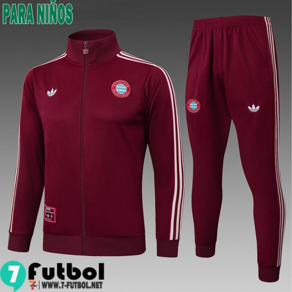 KIT: Chaquetas Deportivas Bayern Munich Nino 25 26 C671