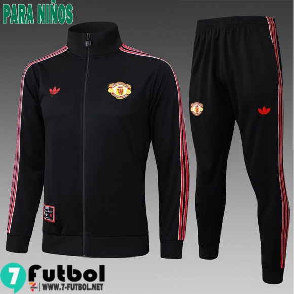 KIT: Chaquetas Deportivas Manchester United Nino 25 26 C674