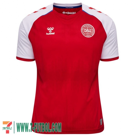 Camiseta Del Denmark Primera Hombre EURO 2021