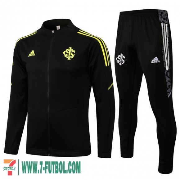 Chaquetas Deportivas Brasil negro Hombre 2021 2022 + Pantalon JK66