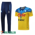 T-Shirt Futbol Napoli Azul amarillo Hombre 2021 2022 + Pantalon PL98