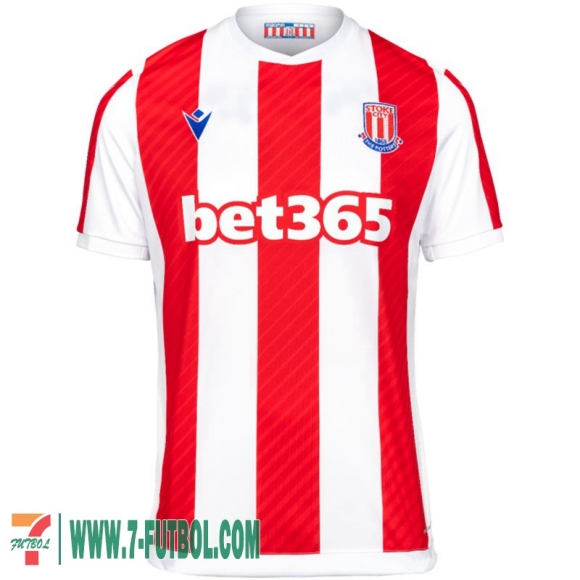 Camiseta Del Stoke City FC Primera Hombre 2021 2022 Camiseta Del Stoke City FC Primera Hombre 2021 2022