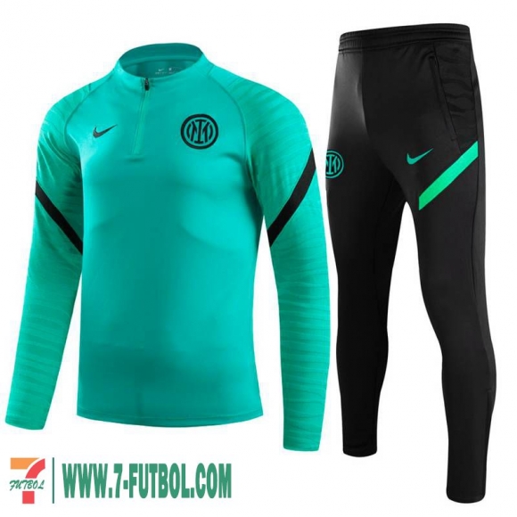 Chandal Futbol Inter Milan verde Hombre 2021 2022 + Pantalon TG32