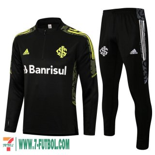 Chandal Futbol Internacional negro Hombre 2021 2022 + Pantalon TG34