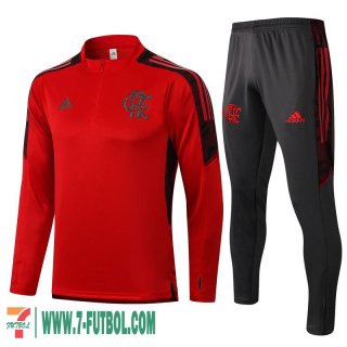 Chandal Futbol Flamenco rojo Hombre 2021 2022 + Pantalon TG36