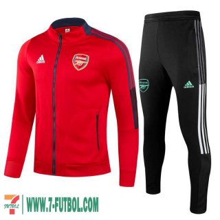 Chandal Futbol Arsenal rojo Niños 2021 2022 + Pantalon TK36