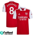Camiseta Futbol Arsenal Primera Hombre 2022 2023 Ødegaard 8