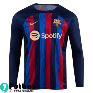 Camiseta Futbol Manga Larga Barcelona Primera Hombre 2022 2023